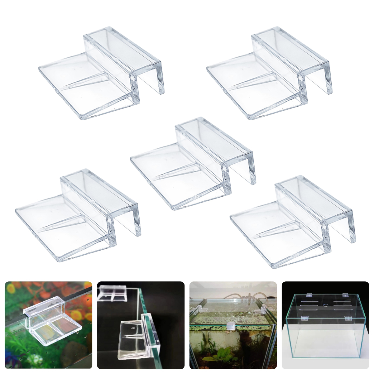 Aquarium Fish Images - 10Pcs Transparent Acrylic Fish Tank Glass