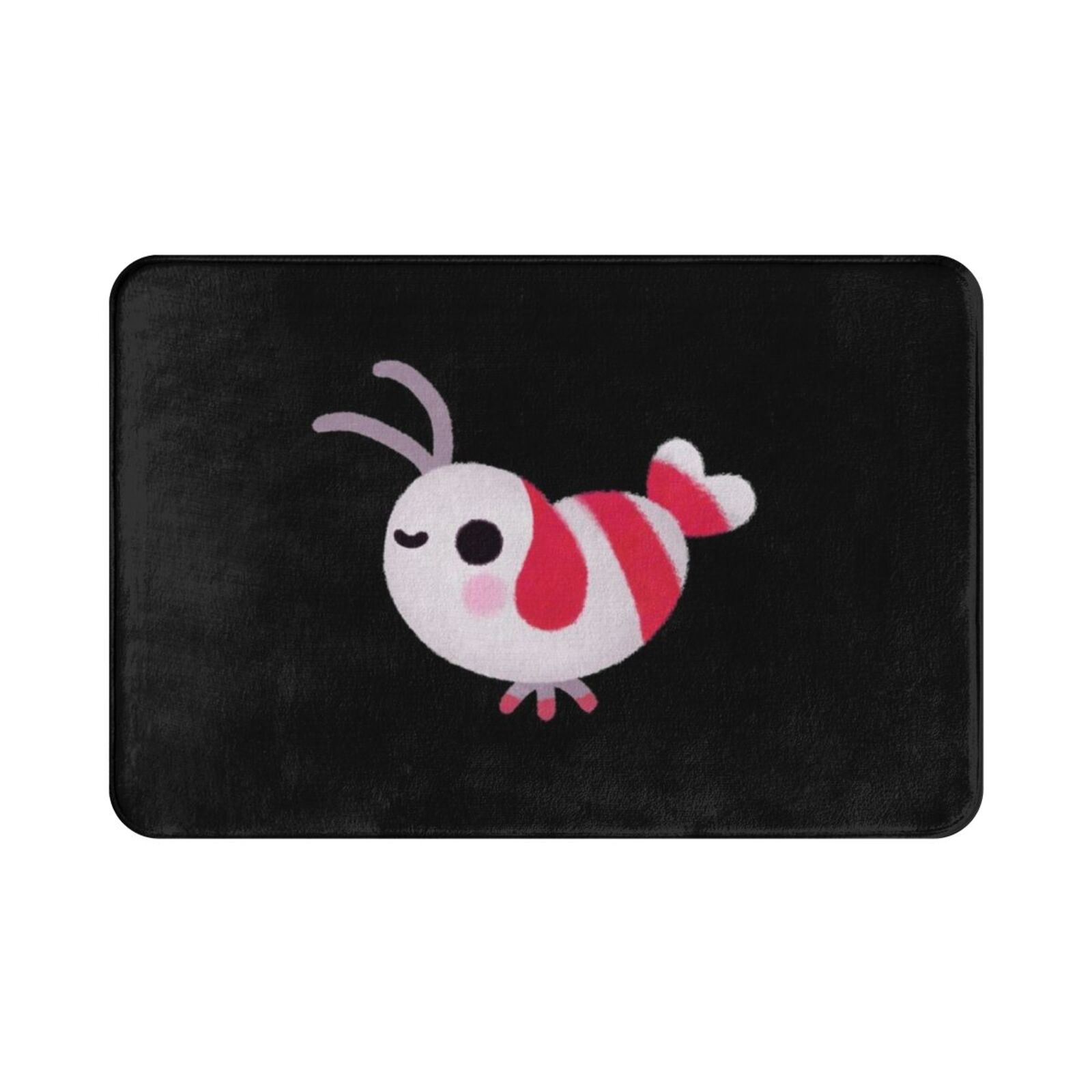 Aquarium Fish And Name - Freshwater Shrimp-Name Carpet Mat Rug Cushion