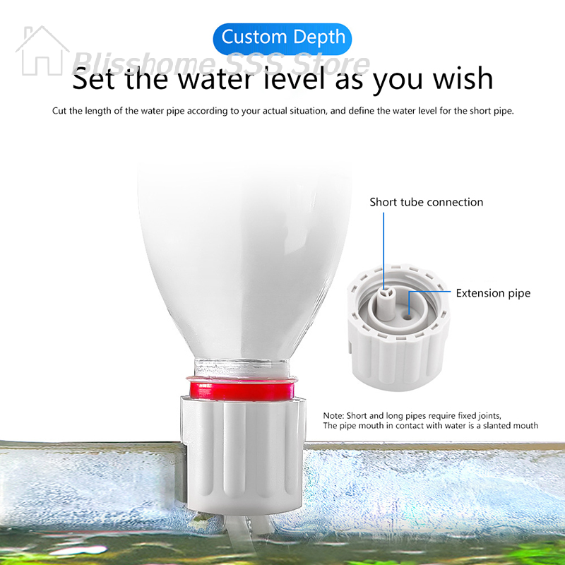 Aquarium Fish Images - 【S】1 Set Wall Mounted Automatic Water