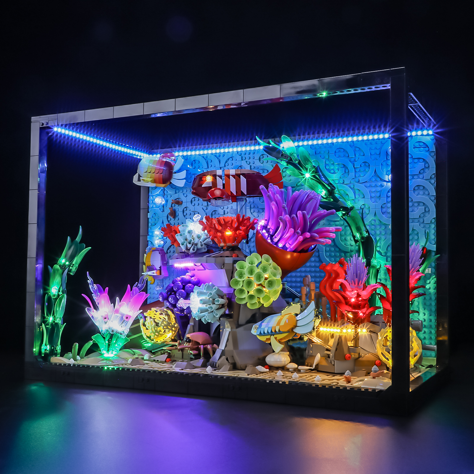 Aquarium Fish Light - Hprosper LED Light for lego 10366