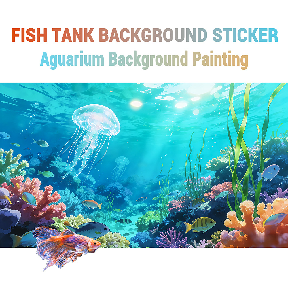 Aquarium Fish Of The World - Anime Underwater World, Aquarium Stickers, Aquarium