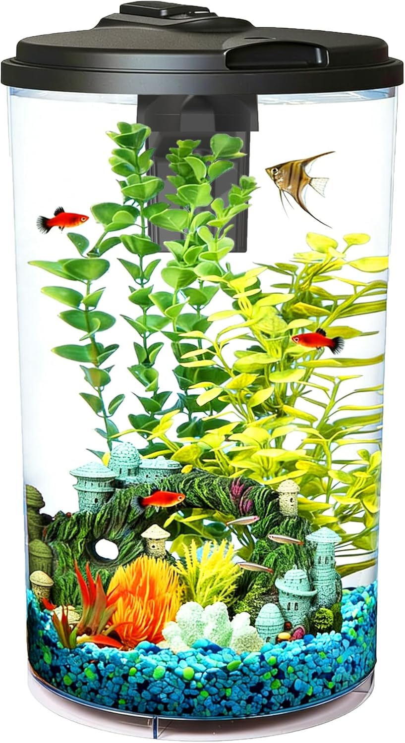 Aquarium Fish Light - 6-Gallon Aquarium Kit for Tropical Fish