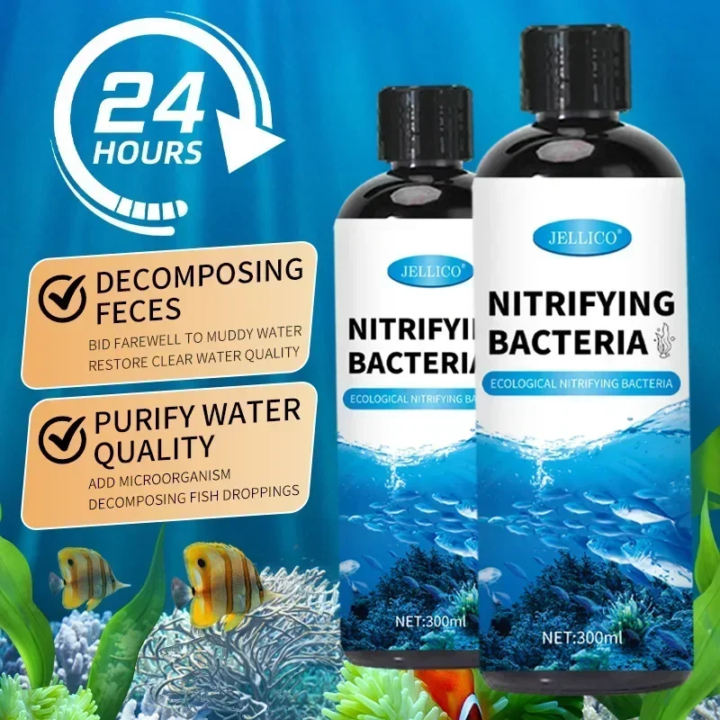 Aquarium Fish Breeding - Nitrifying Bacteria Liquid Fish Tank Water