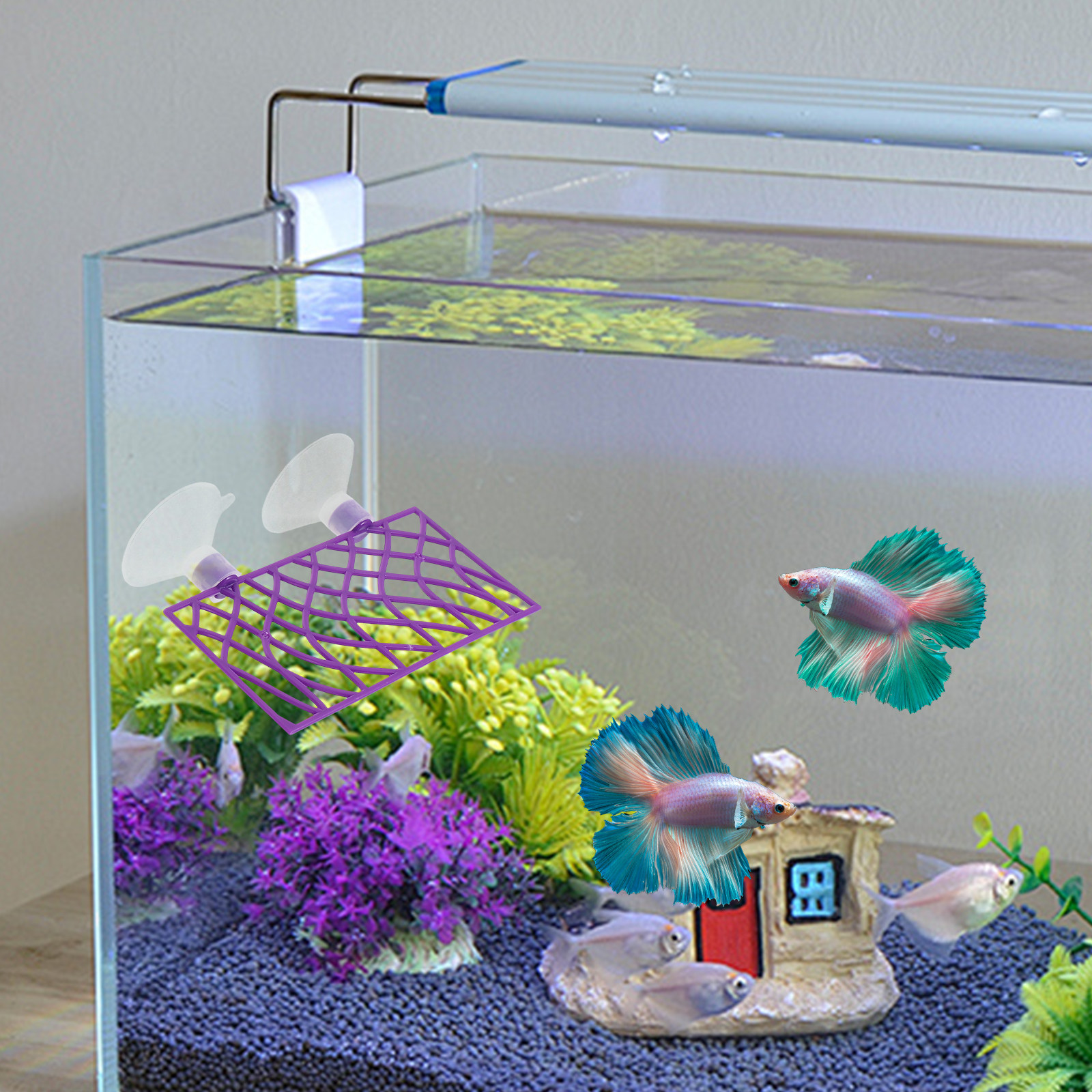 1Set Fish Tank Decor Cave Uniq - огляд і ціна Aquarium Fish Hiding Spot