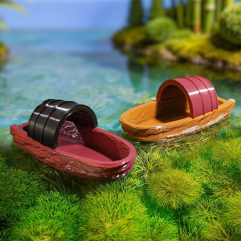 Mini Fisherman Floating Boat O - огляд і ціна Aquarium Fish Escape