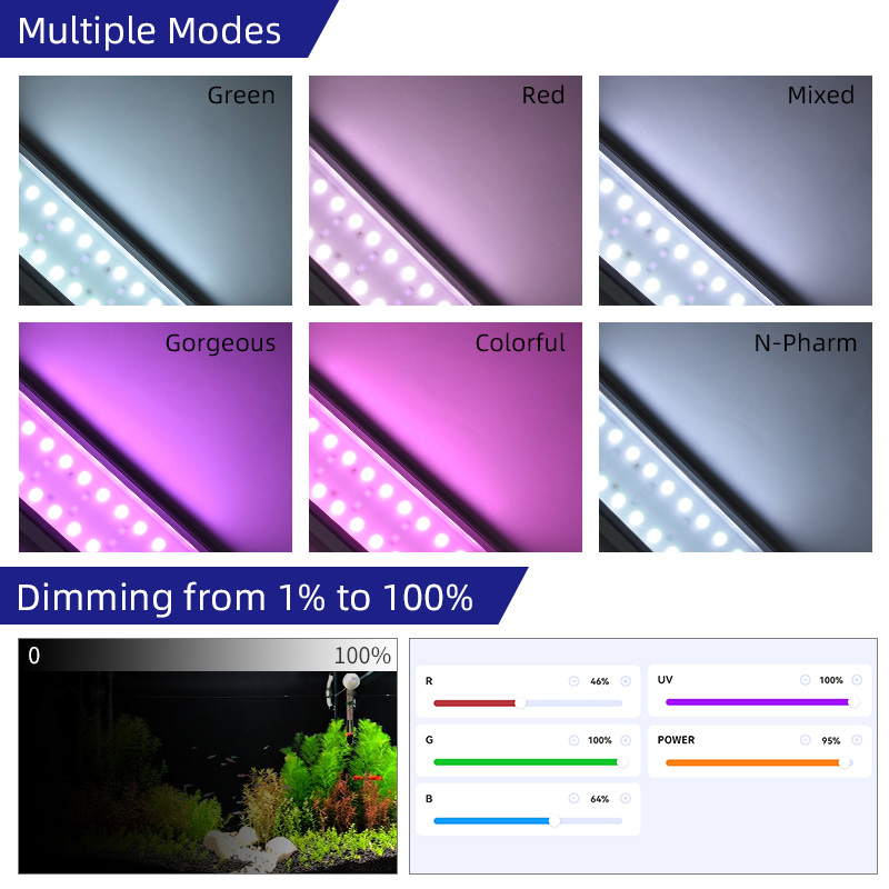 S Series APP Nano Fish Aquariu - огляд і ціна Aquarium Fish Light