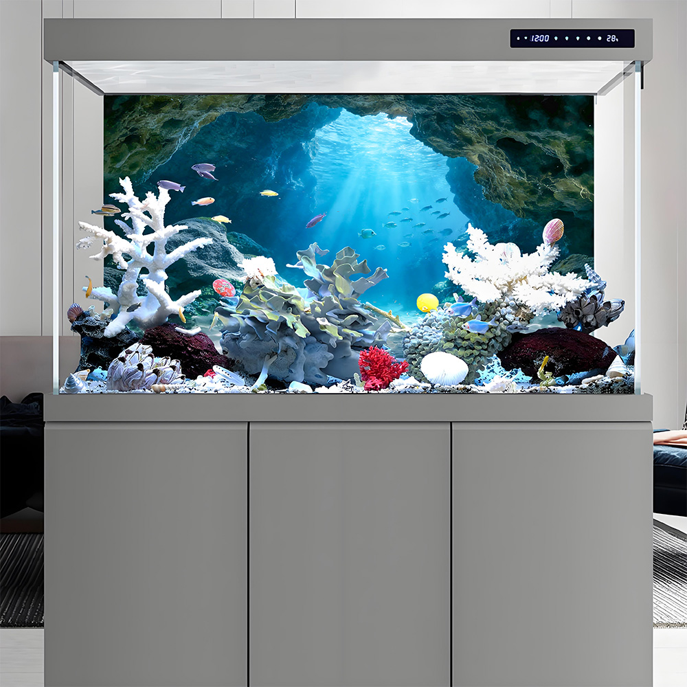 Deep Sea Blue Hole，Fish tank b - огляд і ціна Aquarium Fish Poster