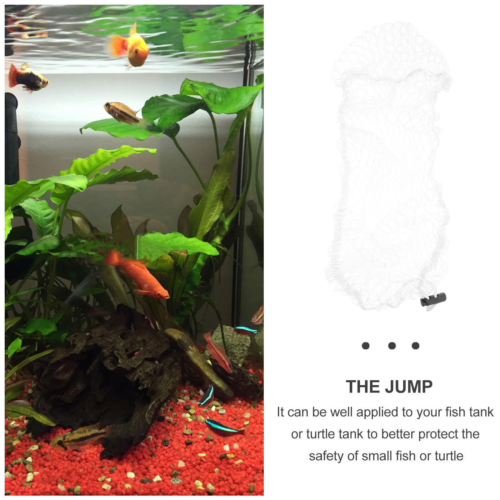 Fish Tank Anti-Jumping Net Pre - огляд і ціна Aquarium Fish Escape