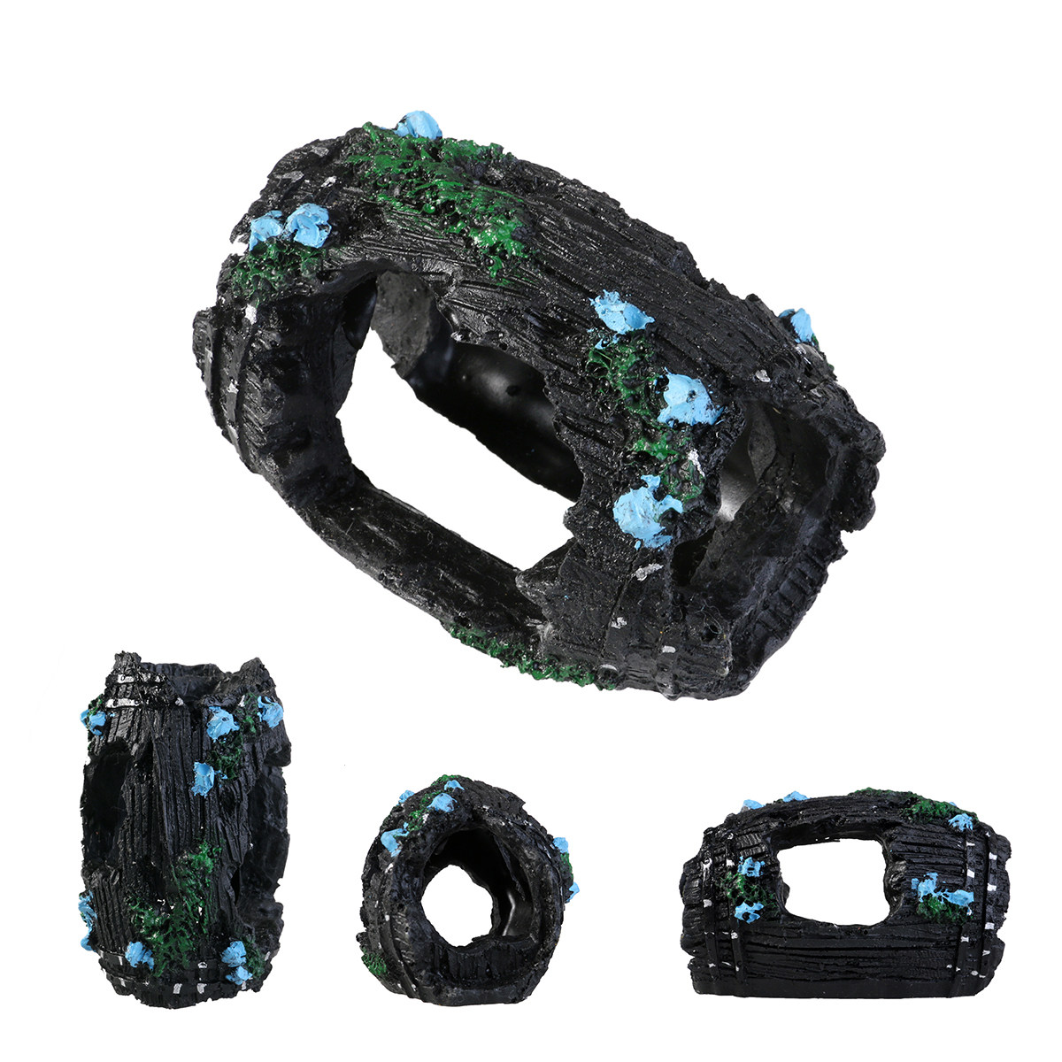 Fish Tank Resin Cave Broken Ba - огляд і ціна Aquarium Fish Hiding Spot