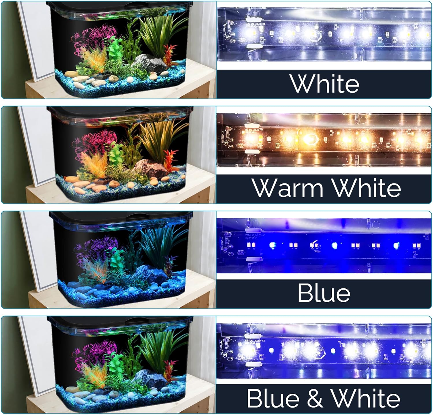5-Gallon Aquarium Kit with LED - огляд і ціна Aquarium Fish Light