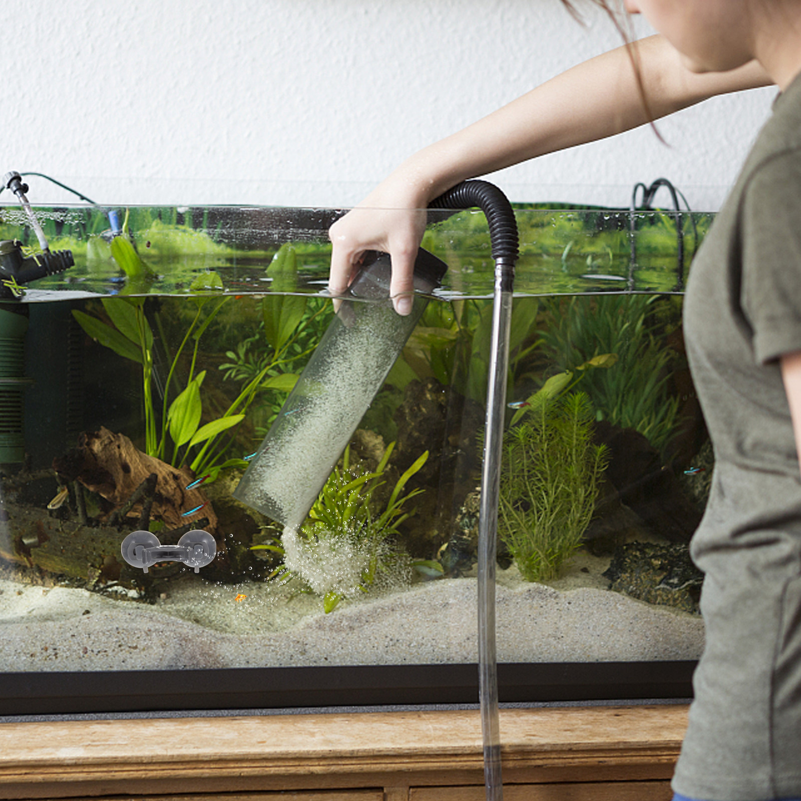2Pcs Plastic Fish Tank Lamp Br - огляд і ціна Aquarium Fish Light