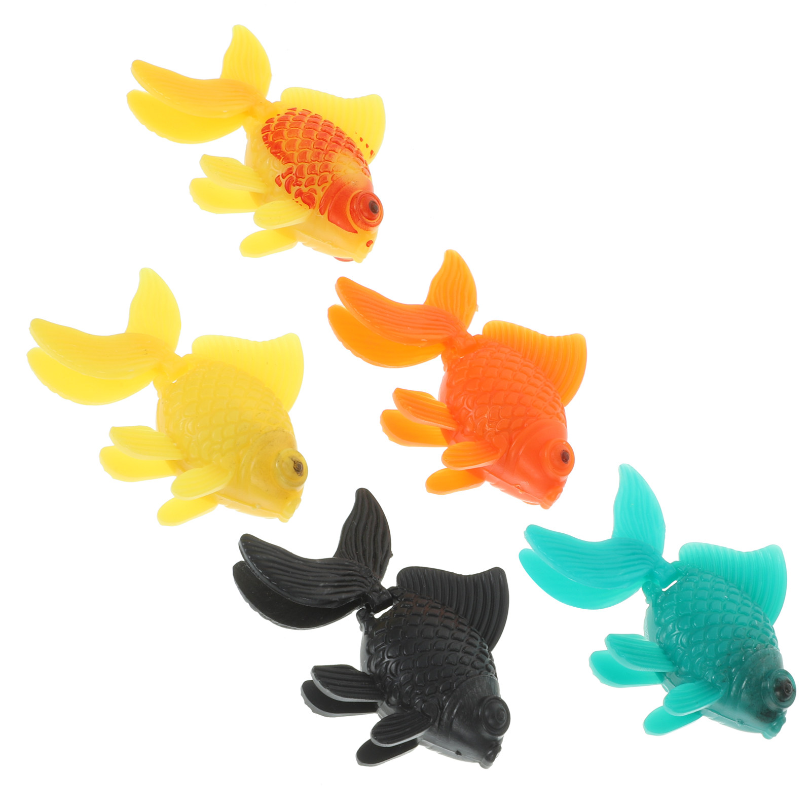 5Pcs Realistic Artificial Fish - огляд і ціна Aquarium Fish With Long Tail