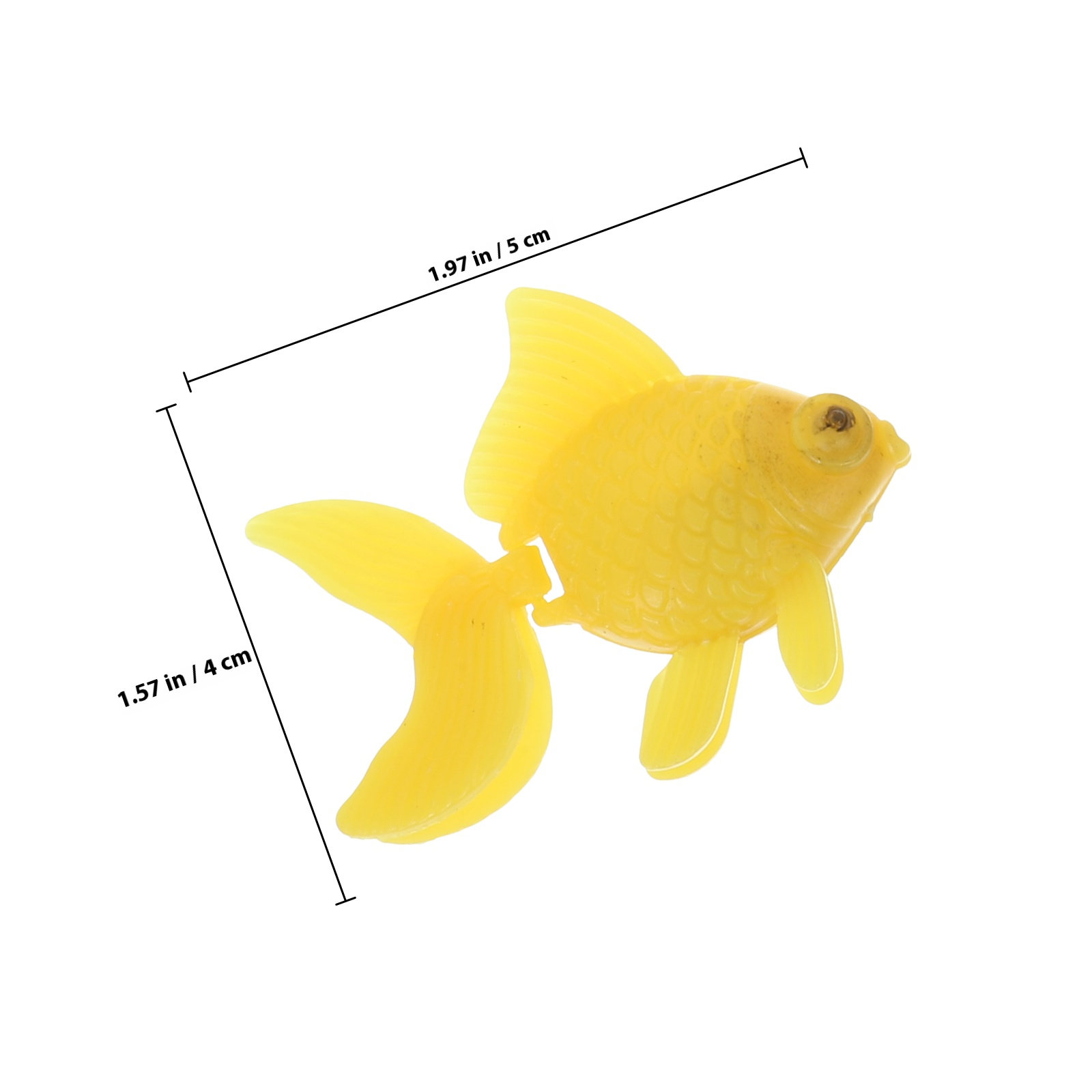 5Pcs Realistic Artificial Fish - огляд і ціна Aquarium Fish With Long Tail