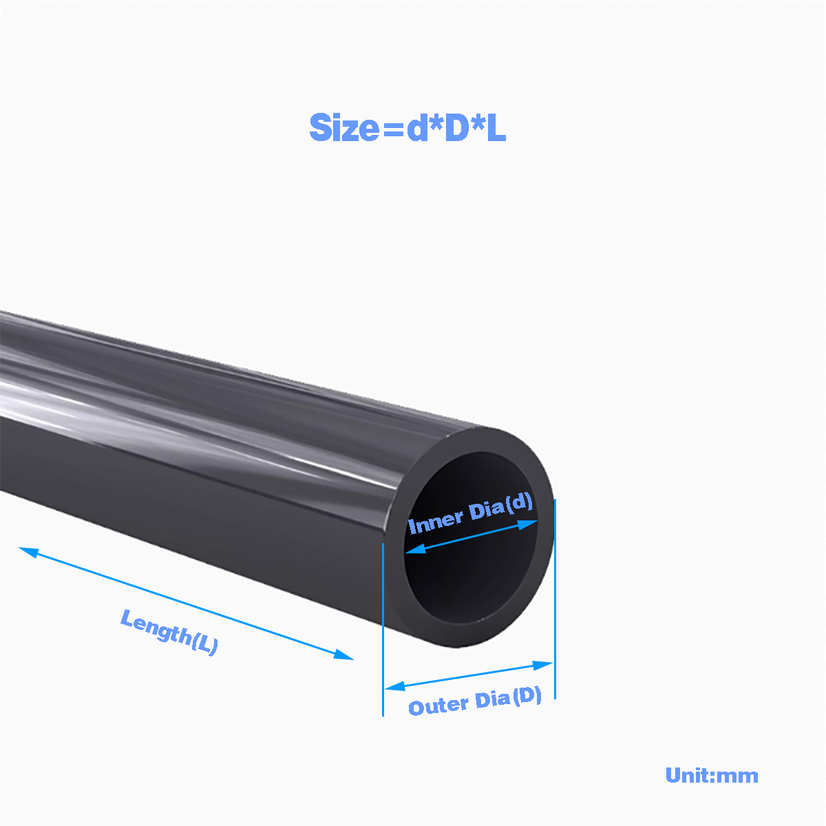 Black PVC Plastic Pipe Hollow  - огляд і ціна Aquarium Fish Breeding