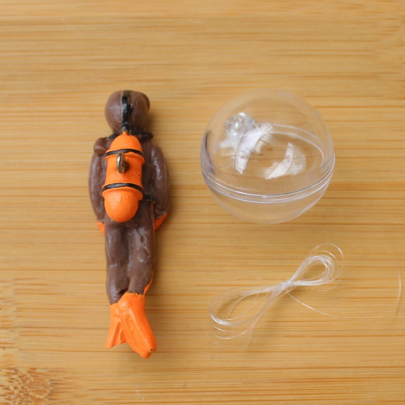 New Resin Floating Diver Aquar - огляд і ціна Aquarium Fish Of The World