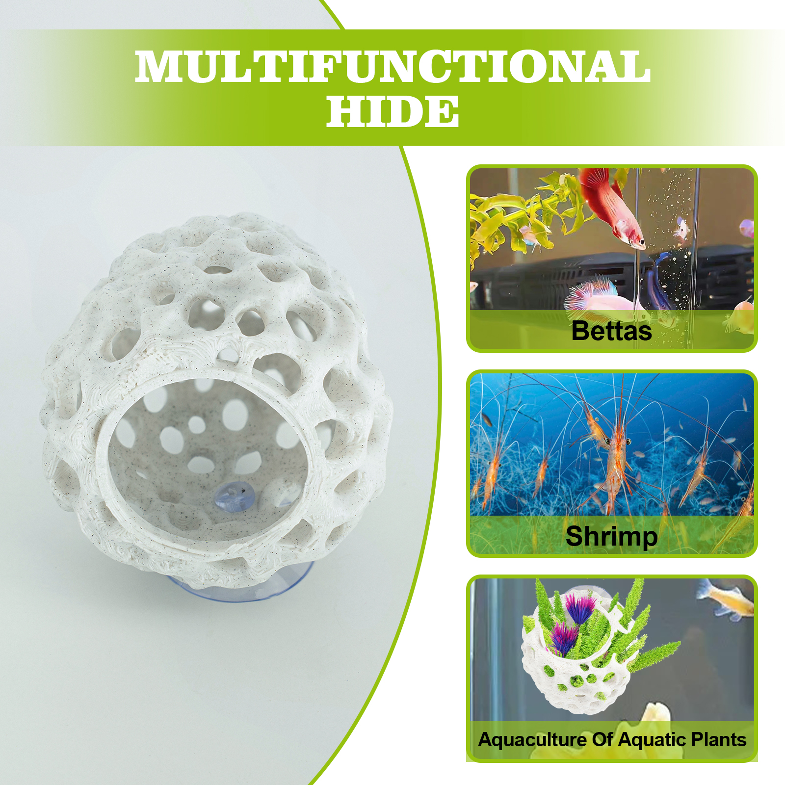 Shrimp Hides for Aquarium, Bet - огляд і ціна Aquarium Fish Games