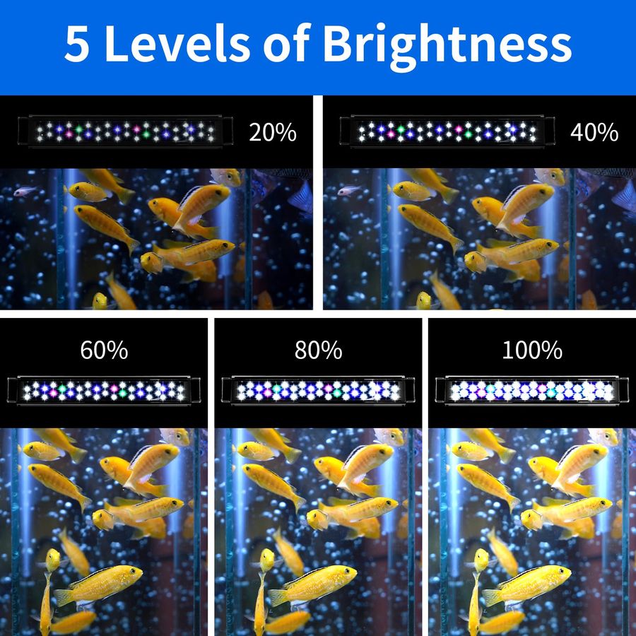 LED Aquarium Light for 24 to 3 - огляд і ціна Aquarium Fish Light