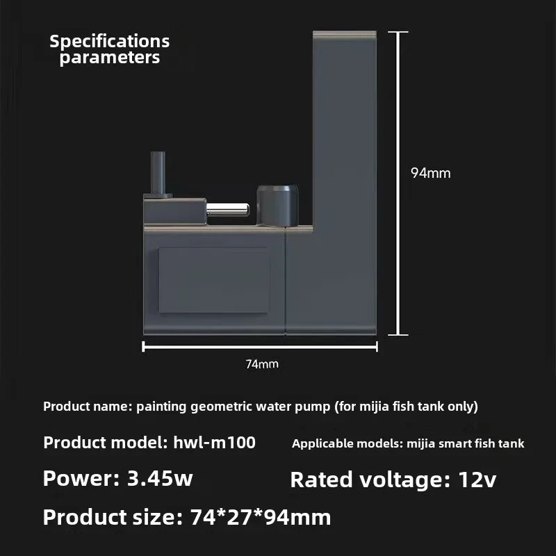 1pcs For Xiaomi Mijia smart aq - огляд і ціна Aquarium Fish Images