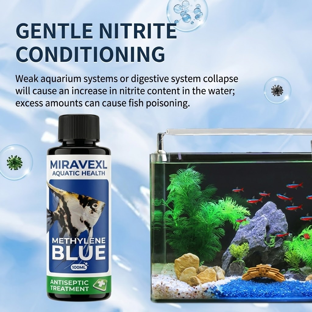 100ml Methylene Blue Aquarium  - огляд і ціна Aquarium Fish Parasites