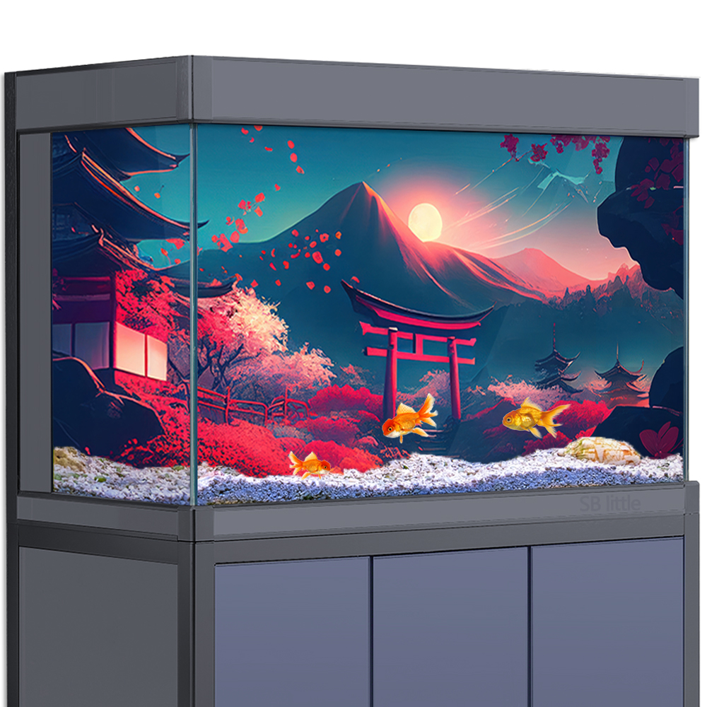 Aquarium Background Sticker De - огляд і ціна Aquarium Fish Poster