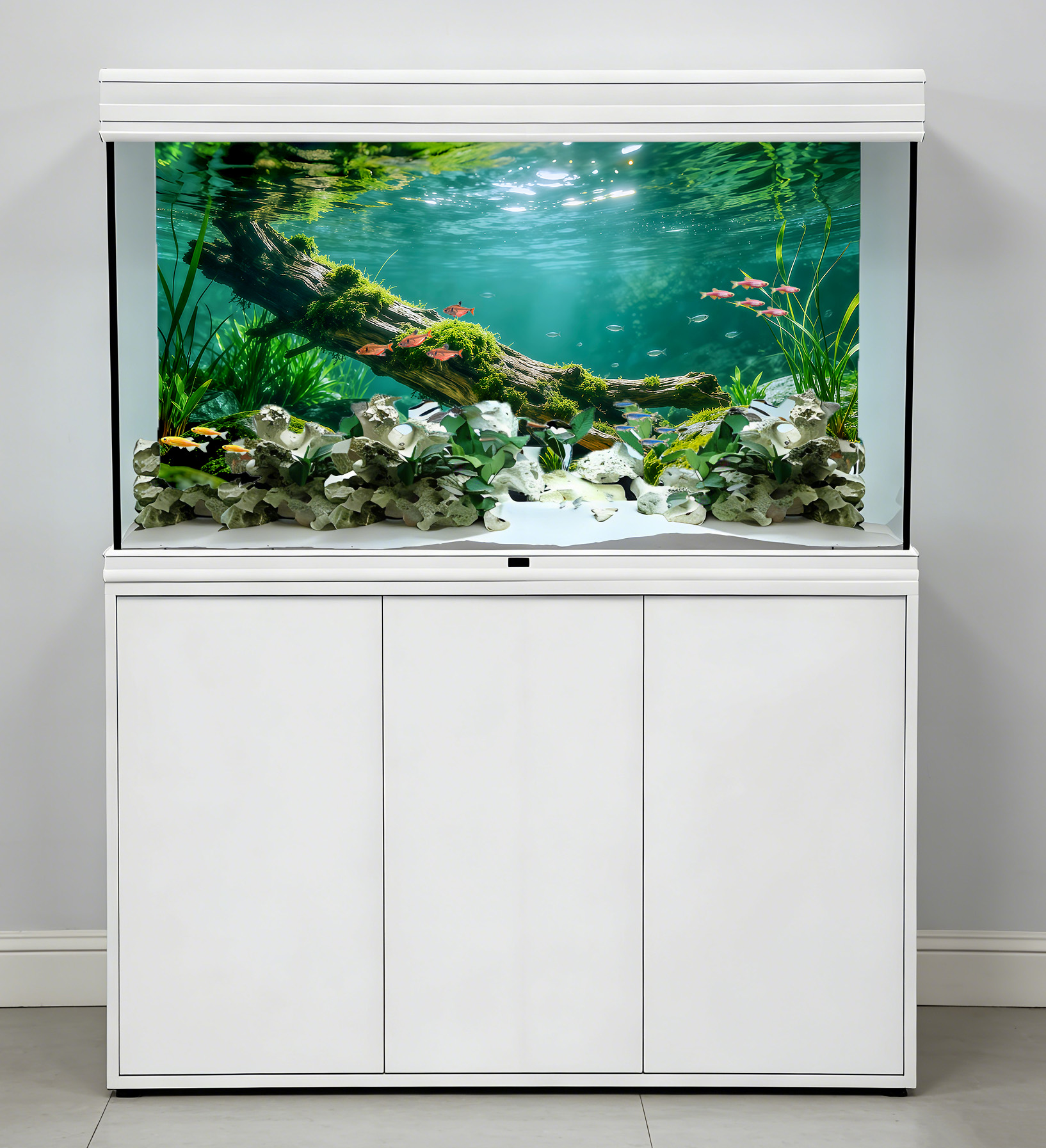 Dead wood at the bottom of the - огляд і ціна Aquarium Fish Poster