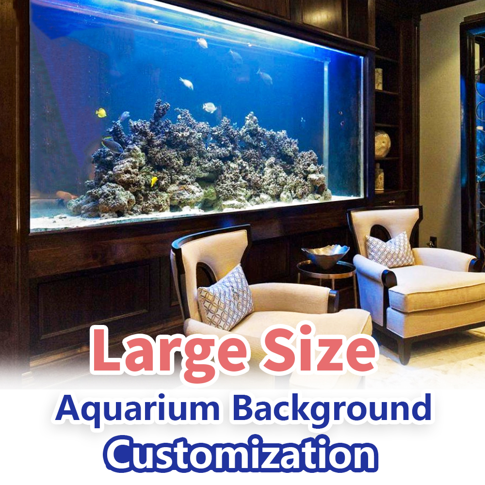 Large Size Aquarium Background - огляд і ціна Aquarium Fish Poster