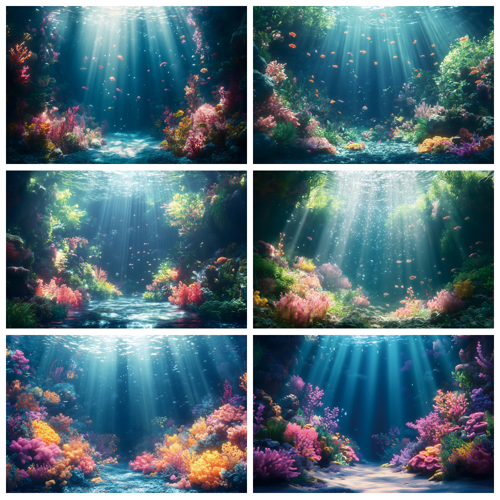 Underwater World Backdrop For  - огляд і ціна Aquarium Fish Of The World