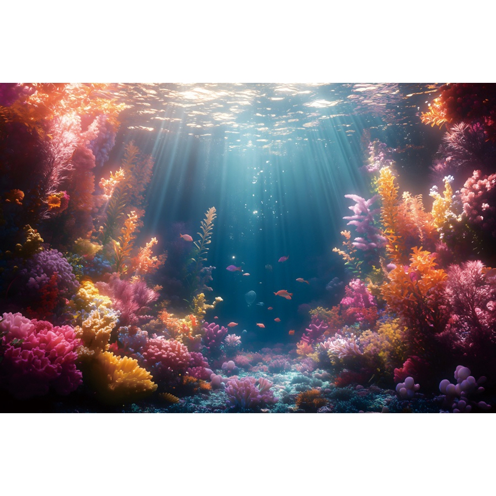 Underwater World Backdrop For  - огляд і ціна Aquarium Fish Of The World