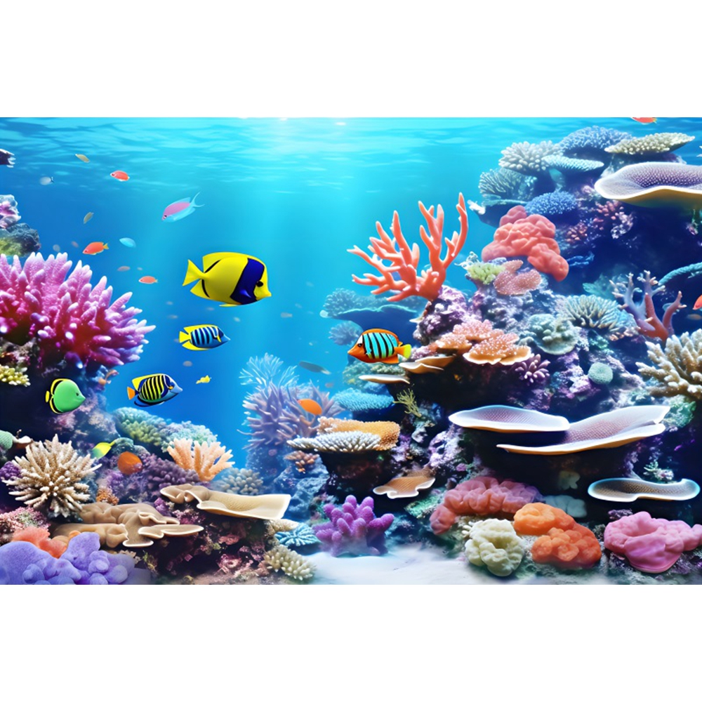 Underwater World Seabed Backdr - огляд і ціна Aquarium Fish Of The World