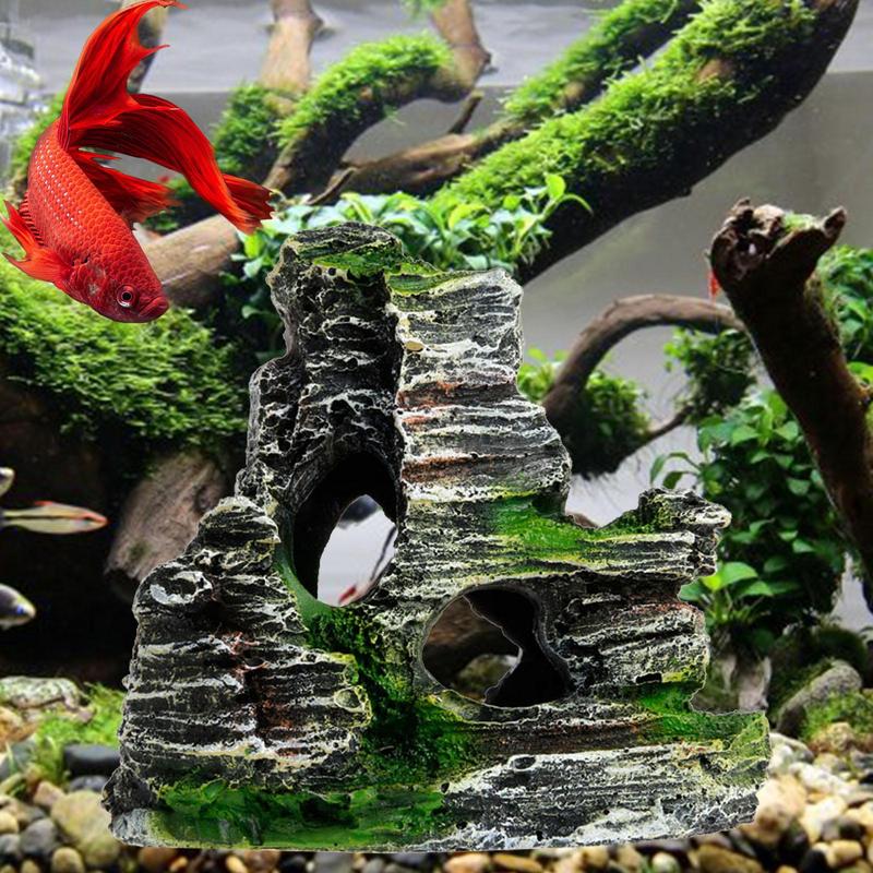 Aquarium Sandstone Decoration  - огляд і ціна Aquarium Fish Poster