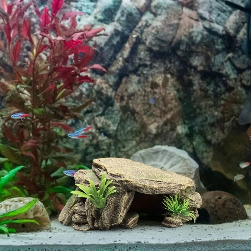 1PC Aquarium Turtle Tank Decor - огляд і ціна Aquarium Fish Games