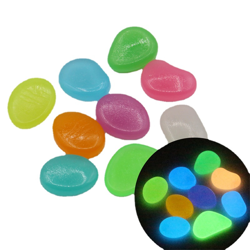 50pcs Luminous Stone Fluoresce - огляд і ціна Aquarium Fish Breeding