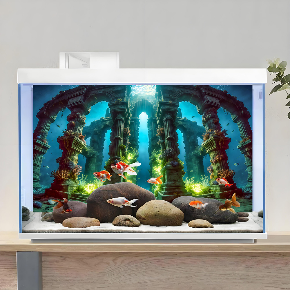 Deep-sea relics，Fish tank back - огляд і ціна Aquarium Fish Poster
