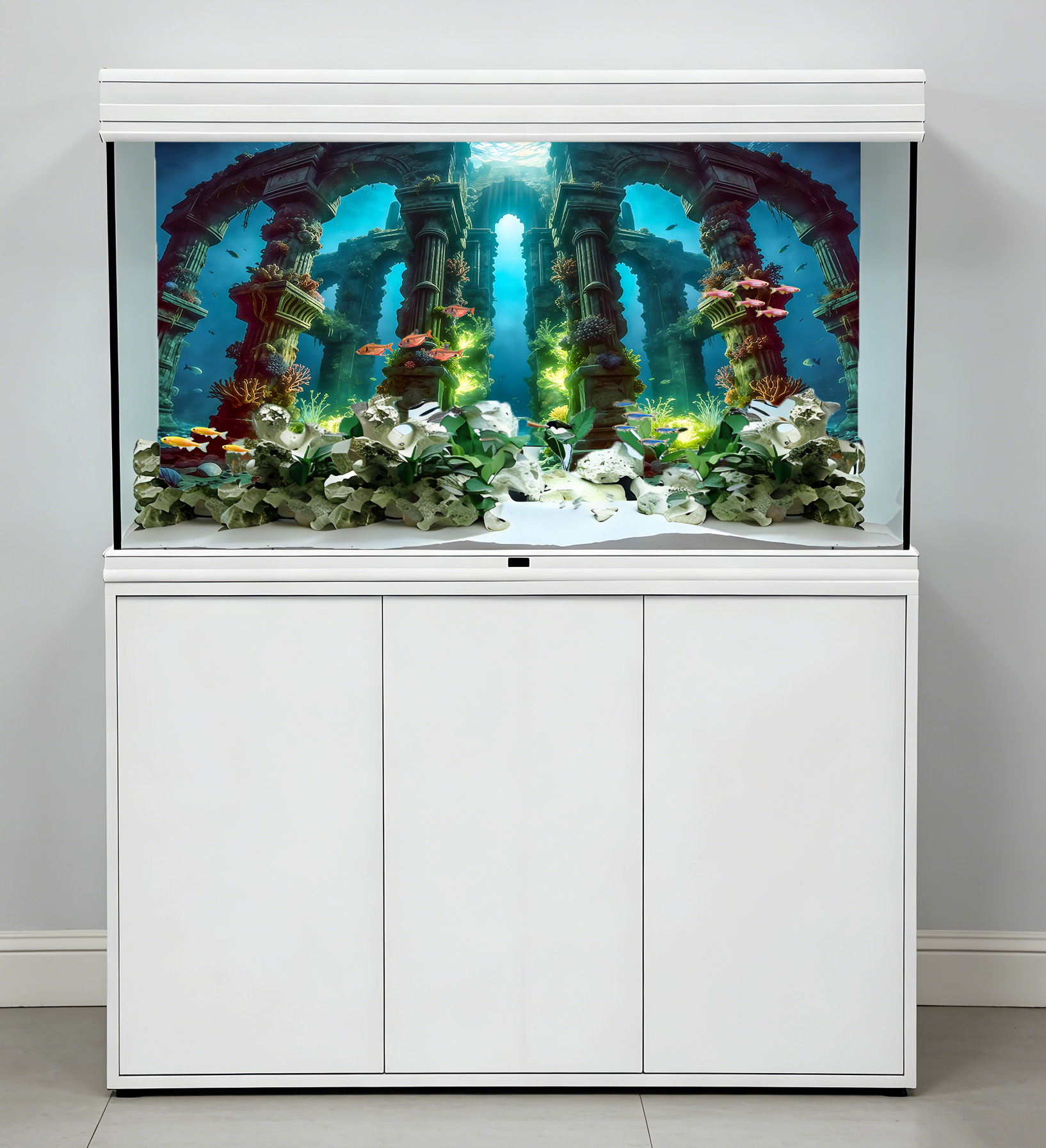 Deep-sea relics，Fish tank back - огляд і ціна Aquarium Fish Poster