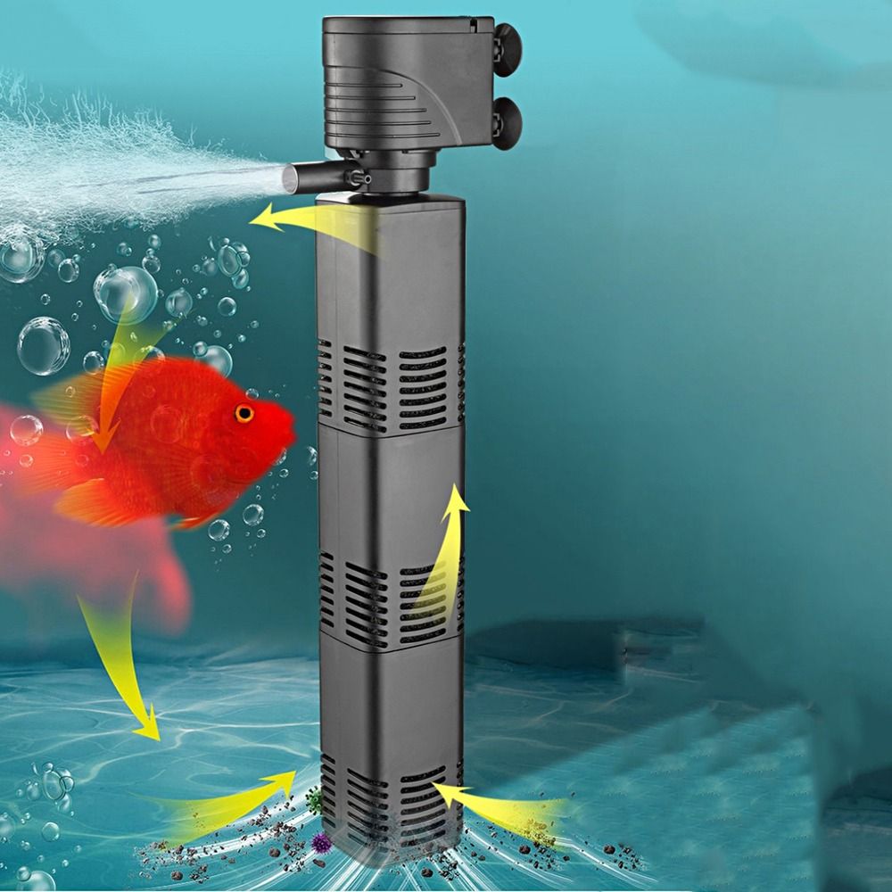 Plastic 3 in 1 Fish Tank Filte - огляд і ціна Aquarium Fish Images