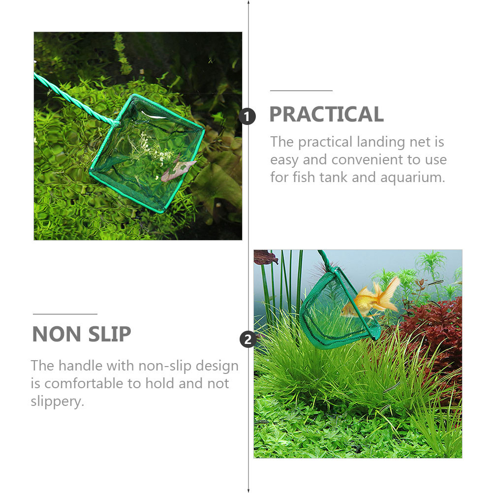 2Pcs Fishing Net Soft Mesh Aqu - огляд і ціна Aquarium Fishland