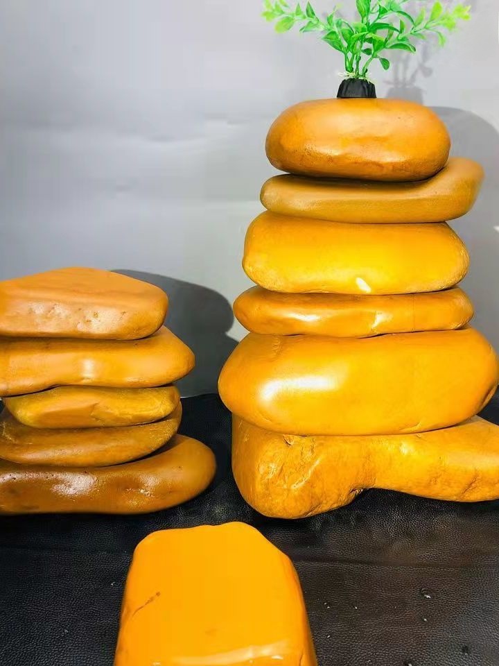 Natural Yellow Wax Stone Turtl - огляд і ціна Aquarium Fishland