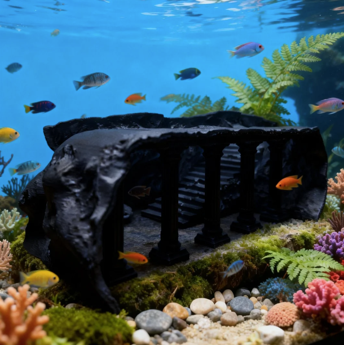 3D Castle Aquarium Decoration, - огляд і ціна Aquarium Fish Games