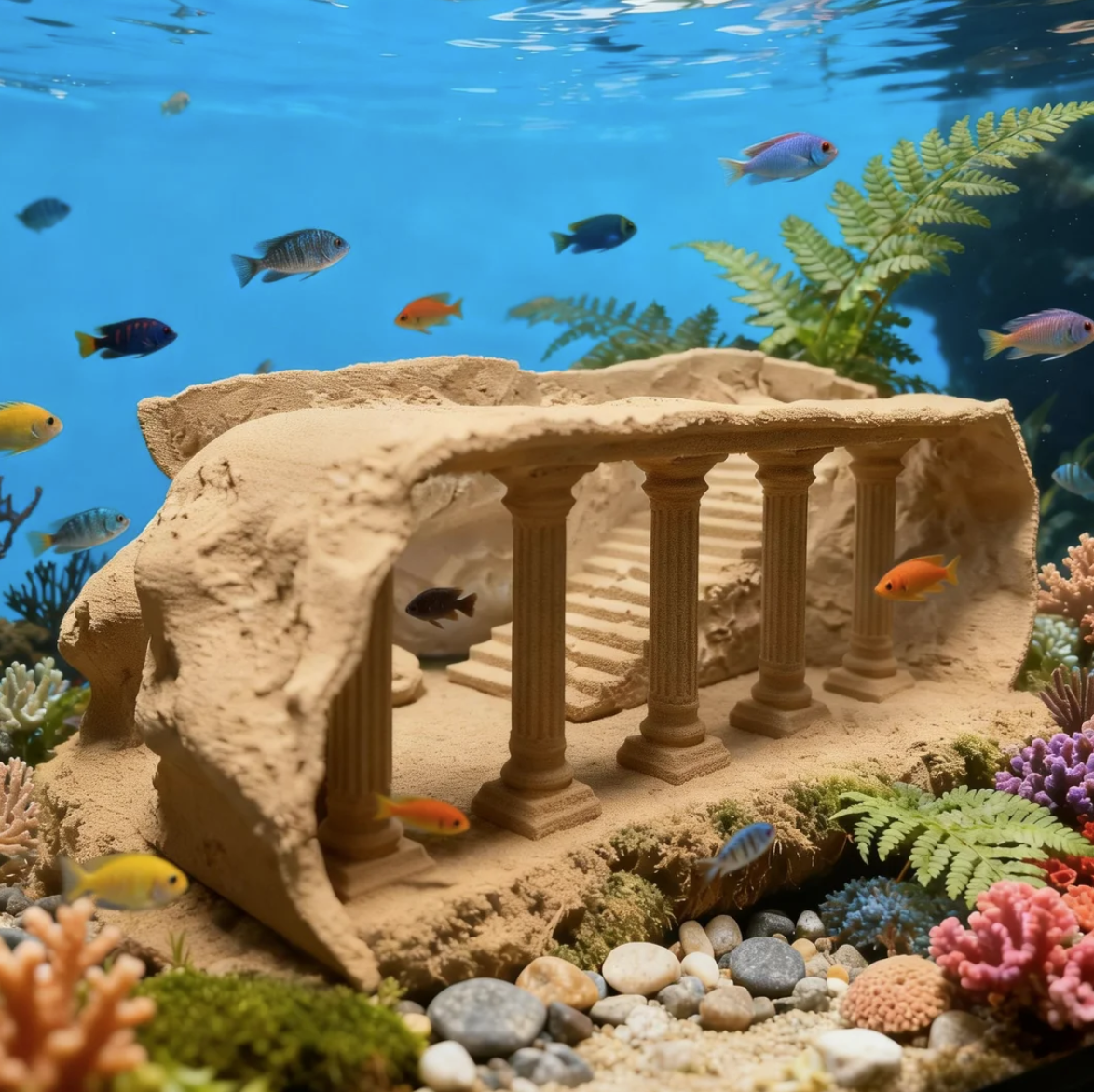 3D Castle Aquarium Decoration, - огляд і ціна Aquarium Fish Games