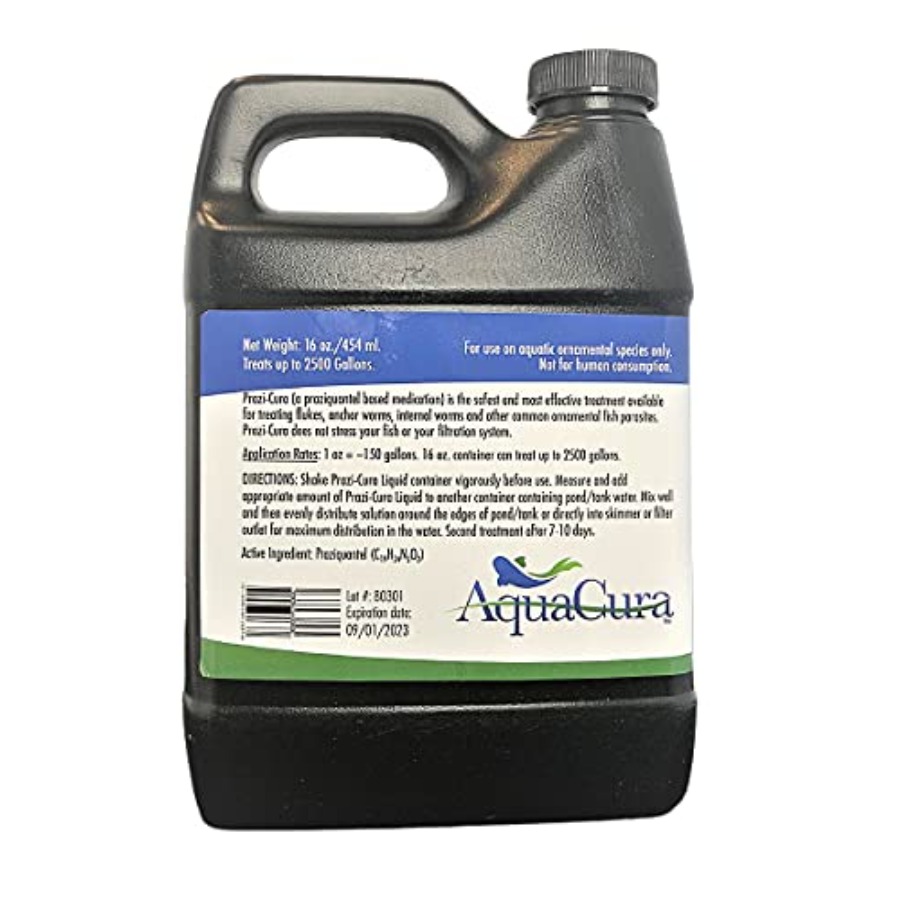 Prazi-Cura Liquid - Safest Mos - огляд і ціна Aquarium Fish Parasites