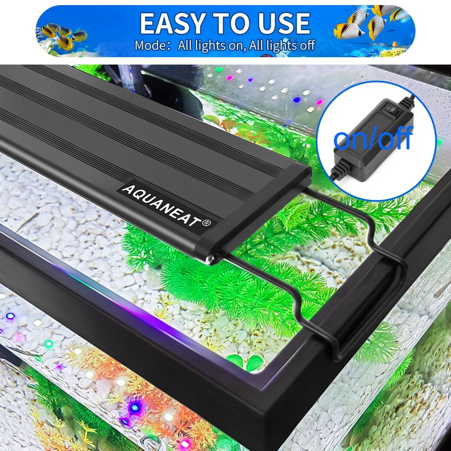 LED Aquarium Light Full Spectr - огляд і ціна Aquarium Fish Light
