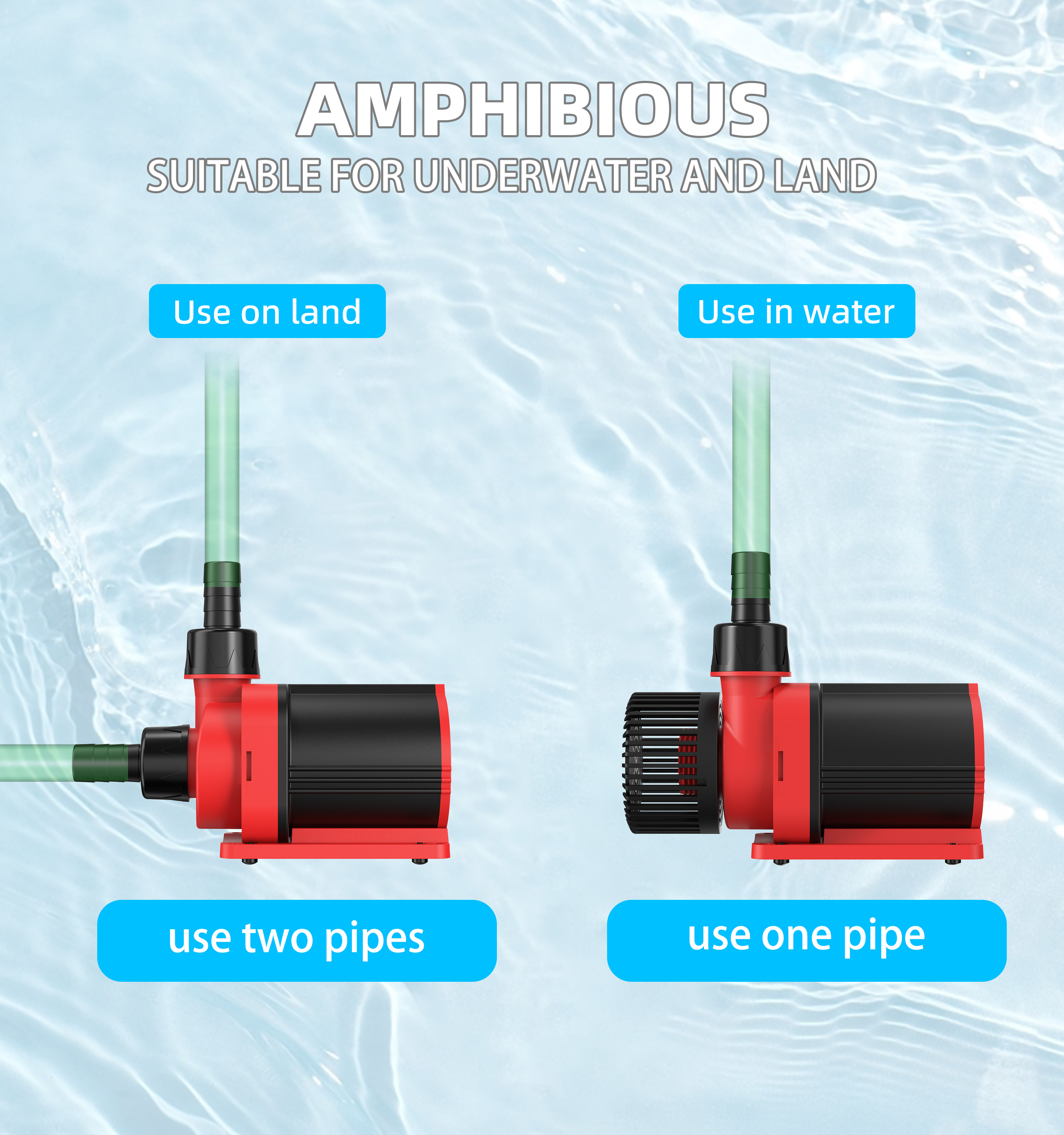 Safe Big Fish Tank Water Pump  - огляд і ціна Aquarium Fishland