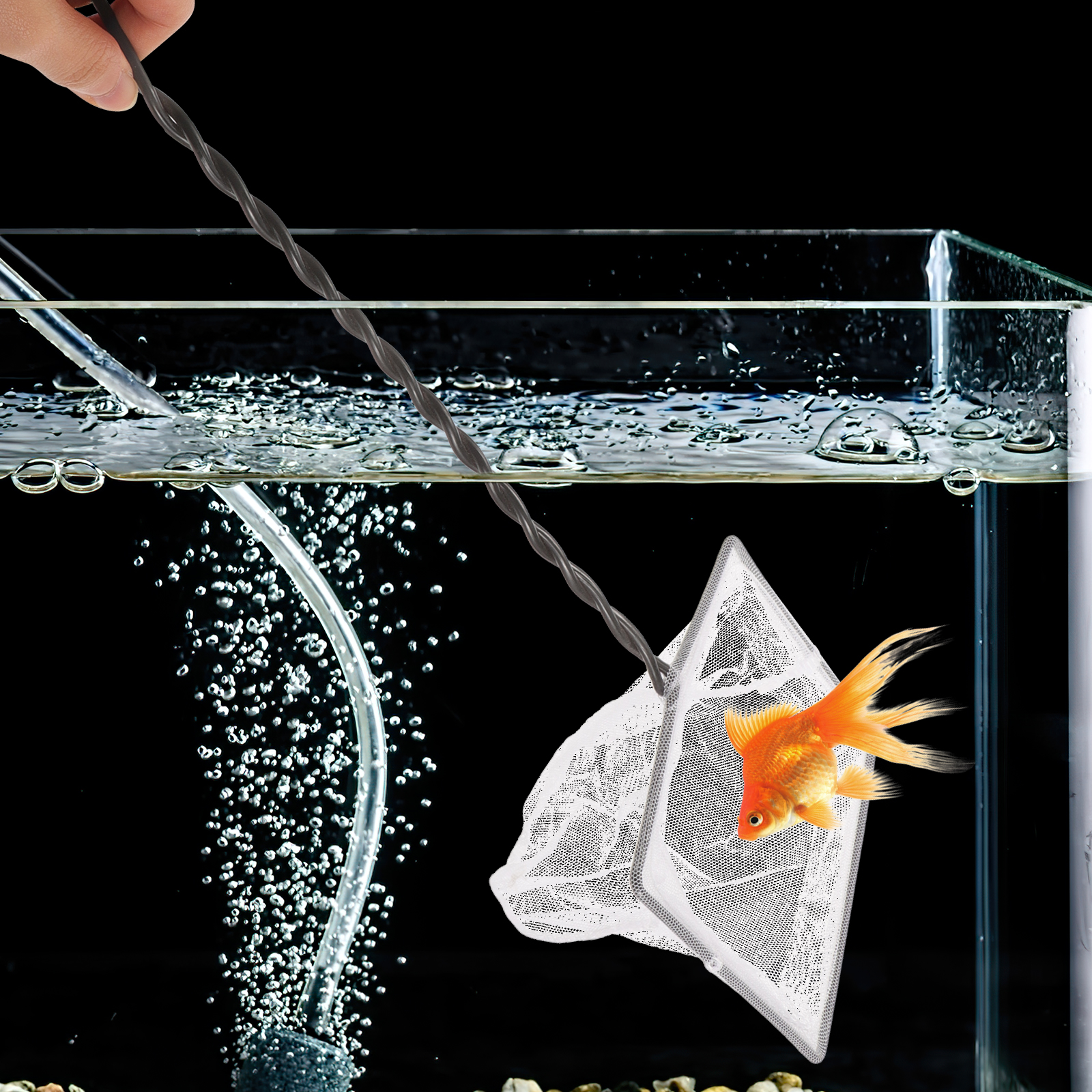 Portable Fish Net Fish Tank La - огляд і ціна Aquarium Fishland