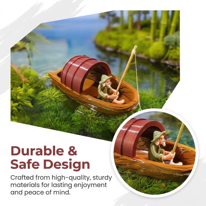 Fish Tank Floating Boat Fisher - огляд і ціна Aquarium Fish Escape