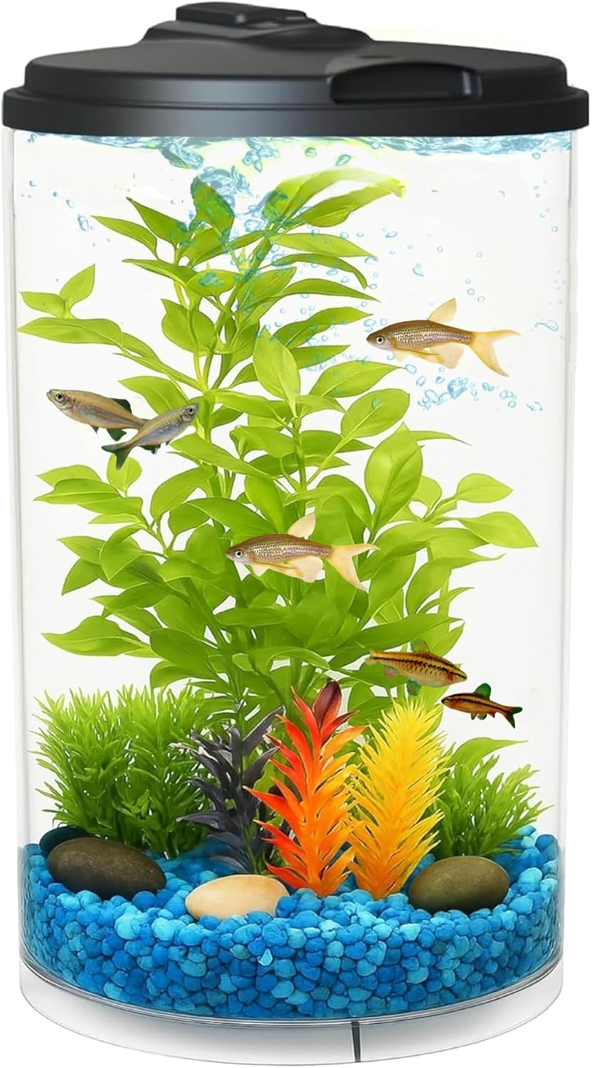 3-Gallon 360 Aquarium with LED - огляд і ціна Aquarium Fish Light
