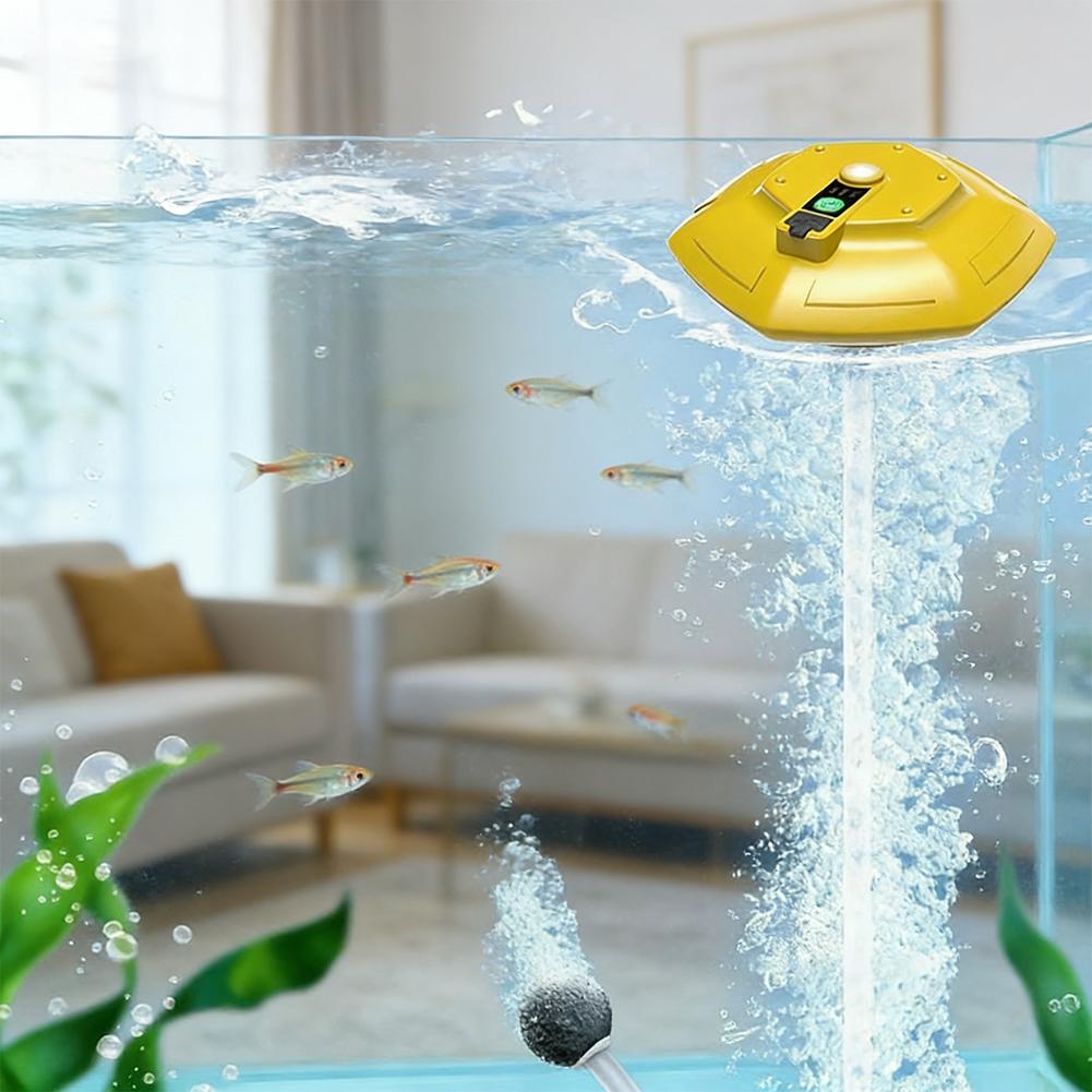 Portable Rechargeable Aquarium - огляд і ціна Aquarium Fish Escape