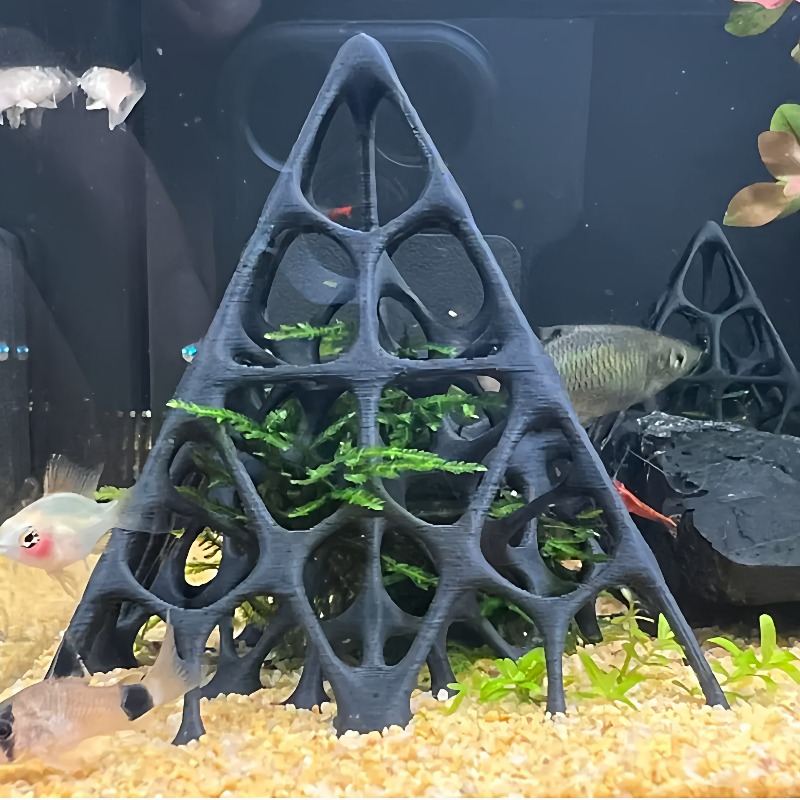3D Printed Pyramid Fish & Shri - огляд і ціна Aquarium Fish Games